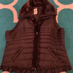 NWT Black Ashley Stewart Vest